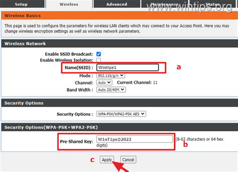 How To Change Wi Fi Name Ssid And Password Wintips Org