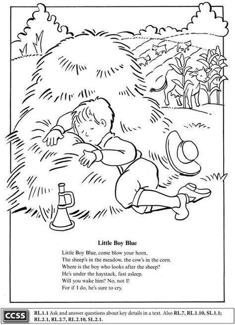 Printable Mother Goose Nursery Rhymes