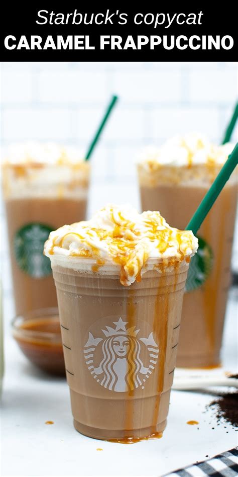 Copycat Starbucks Caramel Frappuccino Recipe - Balancing Motherhood