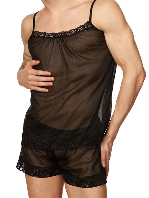 Mens Camisoles Tank Tops And Sleepwear Sexy Styles For Men Xdress