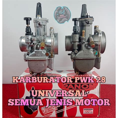 Jual Karburator Racing Asli Original Panom Pwk Untuk Semua Jenis