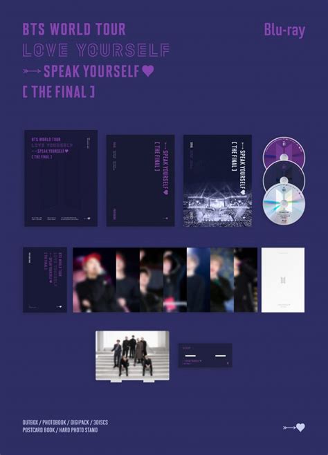 Bts World Tour Love Yourself Speak Yourself The Final Blu Ray Kpopowopl Albumy Kpop Cd