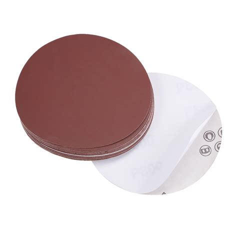 Inch Psa Sanding Disc Aluminum Oxide Adhesive Back Sandpaper