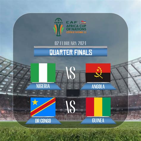 afcon quarter finals Template | PosterMyWall