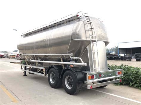 Vehicle Master Cbm Axles Powder Bulk Cement Tanker Trailer