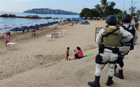 Sedena Y Guardia Nacional Blindan Puerto De Acapulco Diario De