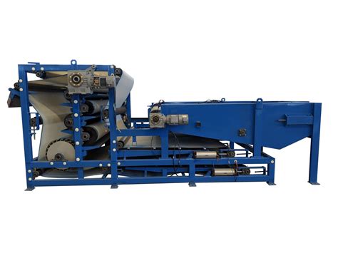 Small Belt Filter Press For Sludge Dewatering Machine And Sludge