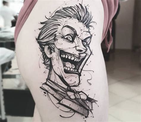 Joker tattoo by Jakub Kowalski | Photo 25749 | Joker tattoo, Joker ...