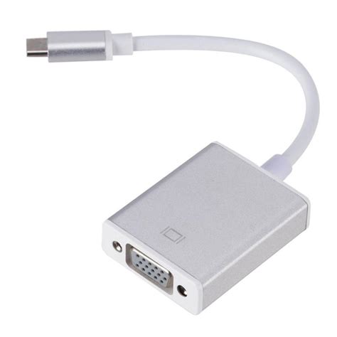 Conversor Adaptador Usb Tipo C P Vga F Mea Kabum