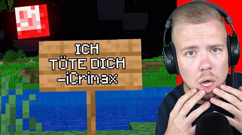 Icrimax Prank Geht Zu Weit Minecraft Stadt Youtube