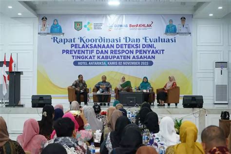 Bupati Asahan Membuka Rakor Teknis Upaya Preventif Dan Respon Terhadap