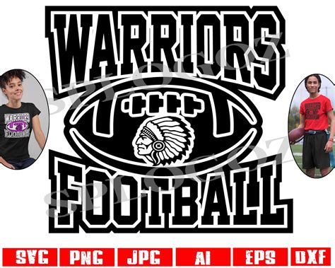 Sports Svg Sports Teams Warrior Sports Vinyl Decor Mascot Design