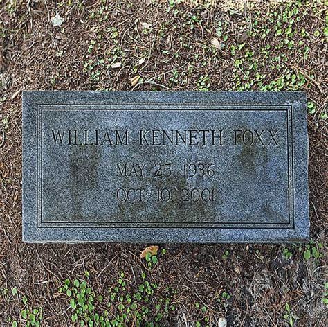 William Kenneth Ken Foxx 1936 2001 Find A Grave Memorial