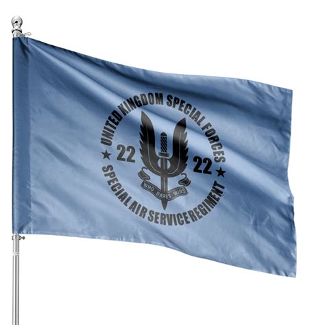 Sas Special Air Service British Special Force House Flags