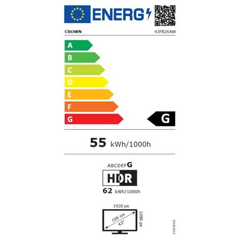 LED Smart TV 43 дюйма с Android FULL HD/HDMI/USB черный 43FB26AW CROWN ...