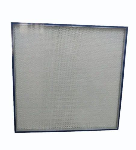 Aluminium Type A Gel Seal Mini Pleat Hepa Filter Flow Capacity Range