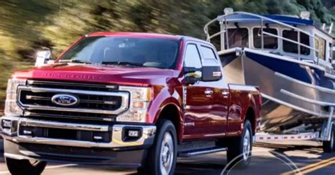 2020 Ford F 250 Towing Capacity With Chart Super Duty Pickups The