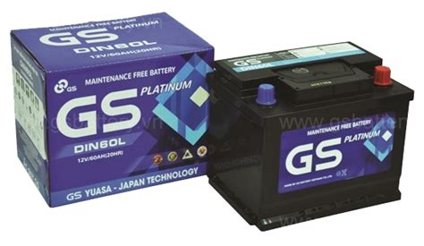 Gs Platinum Din60rl Battery Outstanding Features For Modern Car