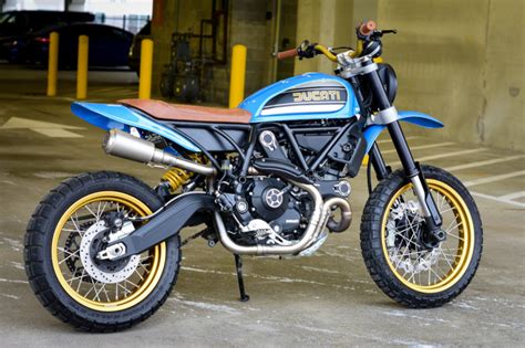 Desert Sled Redux Ducati Scrambler By Parr Mc Bikebound