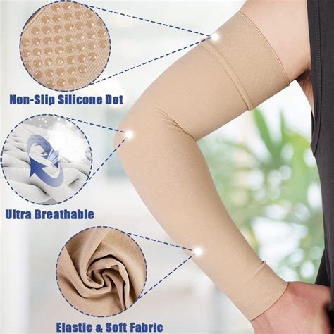 Beister Medical Compression Arm Sleeve 20 30mmhg Full Arm Support For