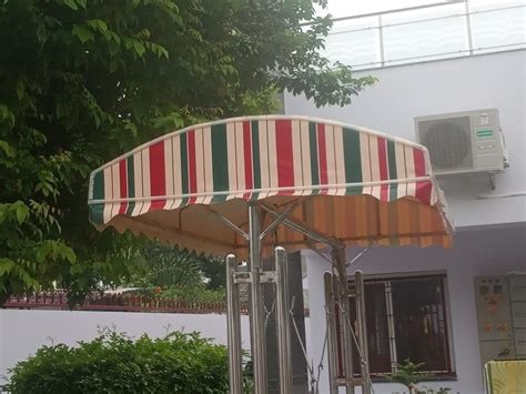 Rectangle Polyester Retractable Awning For Outdoor At Rs 195 Sq Ft In