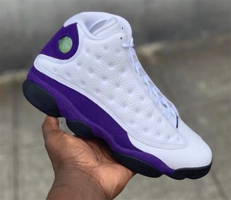 Air Jordan 13 Lakers Rivals 414571 105 Release Date Sbd