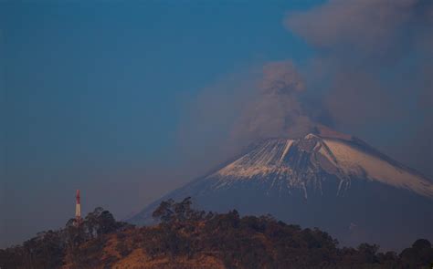 Actividad registrada por el volcán Popocatépetl HOY 18 de abril 2023