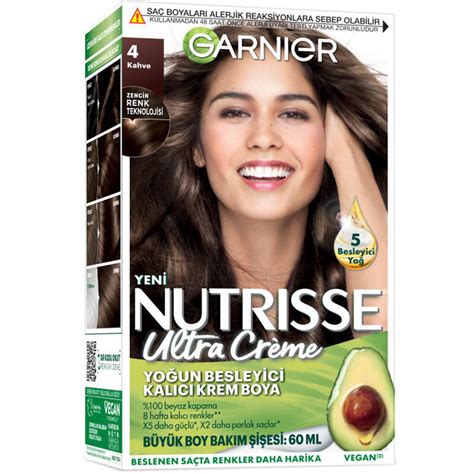 Garnier Nutrisse Ultra Creme Kal C Krem Boya No Kahve