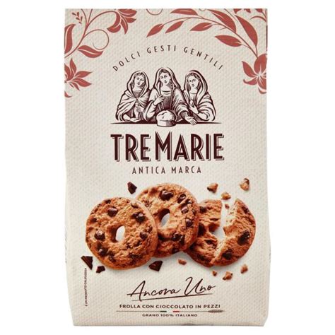 AncoraUno Biscotti Con Pezzi Di Cioccolato TRE MARIE 360gr Italy Food