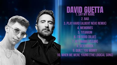 David Guetta Ultimate Hits Of 2024 Superior Chart Toppers Playlist Famous Youtube