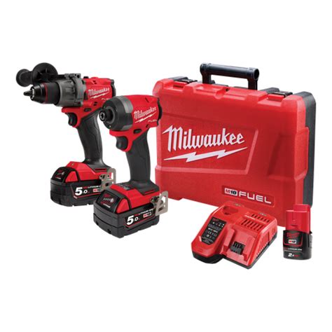 Buy Milwaukee M18 FUEL Cordless Hammer Drill Impact Driver Brushless