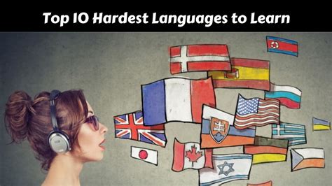 Top Hardest Languages To Learn