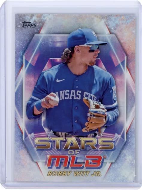 Topps Bobby Witt Jr Stars Of The Mlb Holo Kansas City Royals Eur