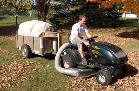 How To Build A Homemade Leaf Vacuum Best Hill Mower