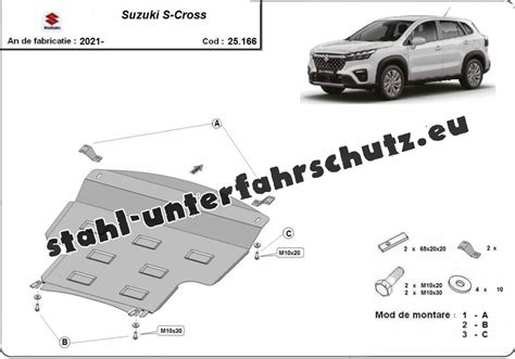 Unterfahrschutz F R Motor Und Getriebe Aus Stahl F R Suzuki S Cross