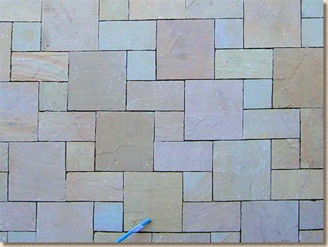 Indian Sandstone Patio Plan - Patio Ideas