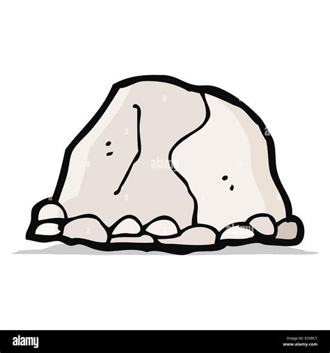 Cartoon Large Rock Stock Vector Image And Art Alamy