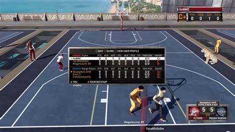 NBA 2k16 MyPark MeganeJune 89 Hits L5 W Reaction First Game As A L5