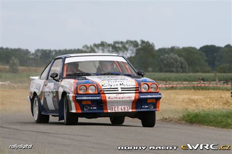 Callens Mike Van Eeckhoutte Franky Opel Manta B Short Rally Van