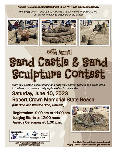 55th Annual Sand Castle And Sand Sculpture Contest