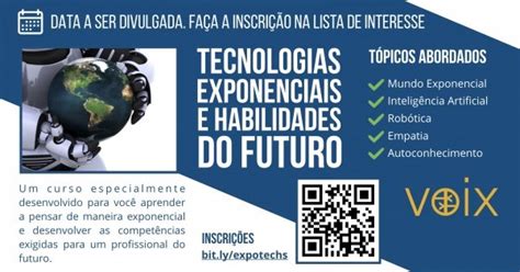 Tecnologias Exponenciais E Habilidades Do Futuro Online Sympla