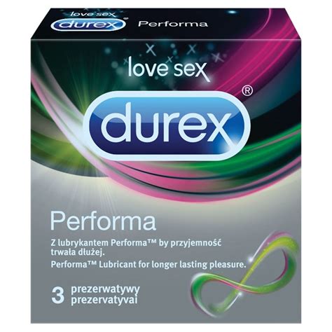 Durex Performa Prezerwatywy Sztuki Zakupy Online Z Dostaw Do Domu