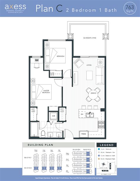 Axess Condos Townhomes Plan C Floor Plan Calgary Ab Livabl