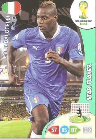 Trading Cards Mario Balotelli Fifa World Cup Panini