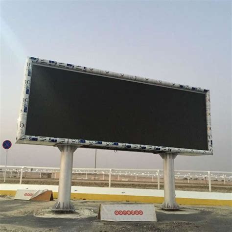 P Naked Eye D Outdoor Full Color Led Screen Advertising Mm