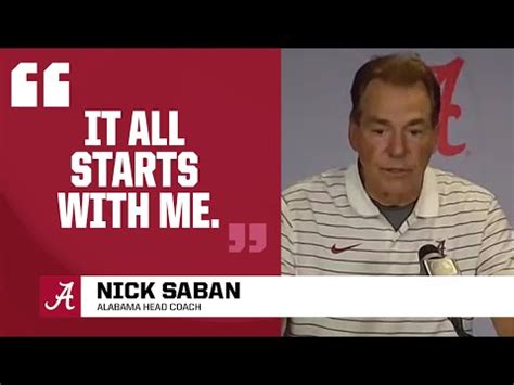 Nick Saban On WHY ALABAMA LOST TO TEXAS Expectations For QB And Team