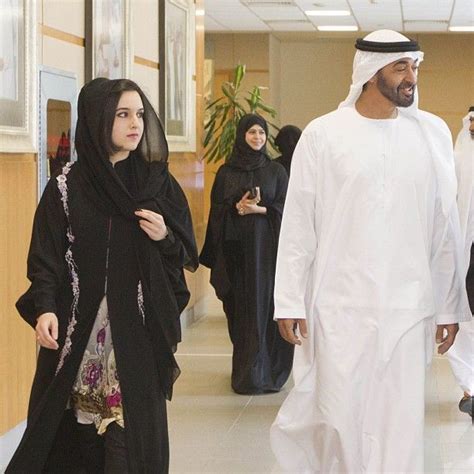 Maryam Bint Mohammed Bin Rashid Al Maktoum 1st And Mohammed Bin Zayed Bin Sultan Al Nayhan