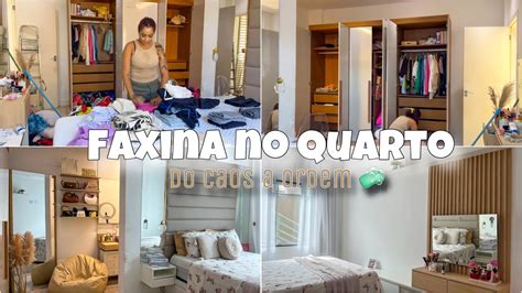 Organizando O Quarto Estava Um Caos Faxina No Quarto Youtube