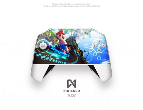 Nintendo Nx Console Controller Concept On By Paulbatt On Deviantart