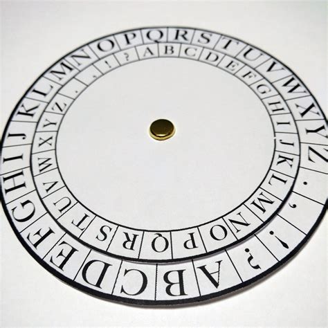 Cipher Wheel Printable Pdf